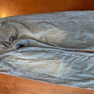 GAP High Rise Wide-Leg Denim Jeans